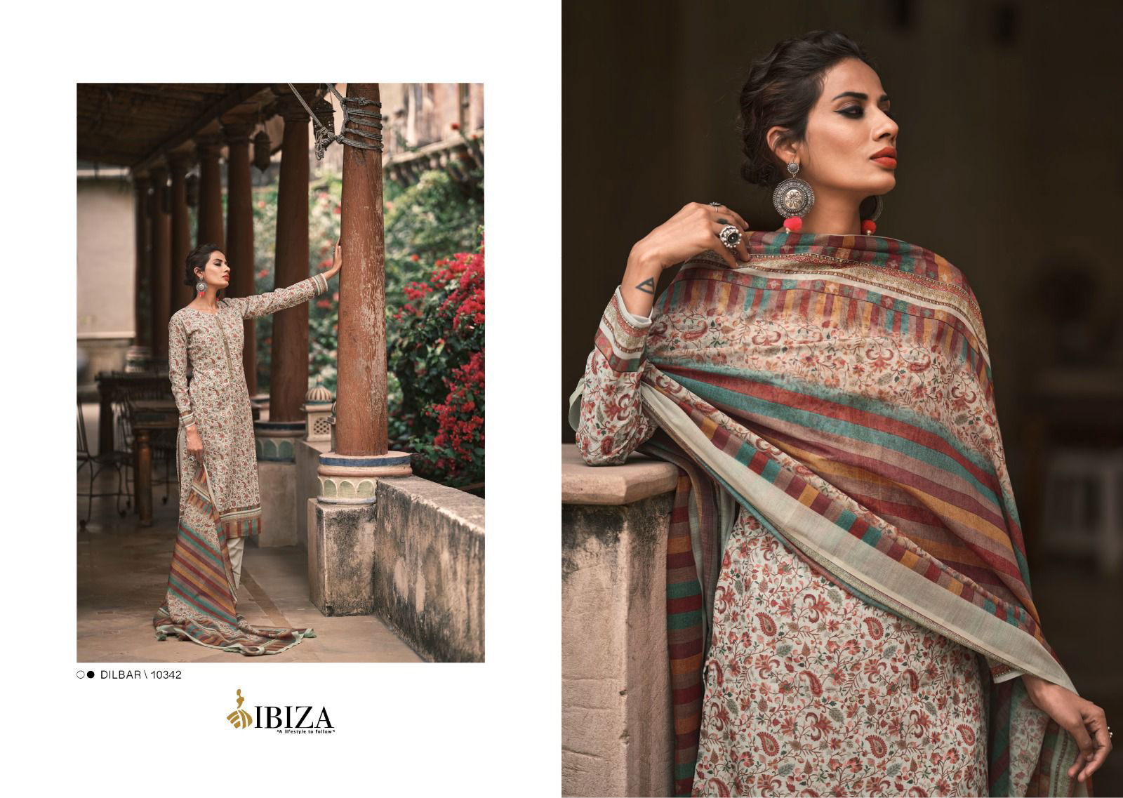 Dilbar By Ibiza 10339-10346 Cotton Salwar Suit Catalog